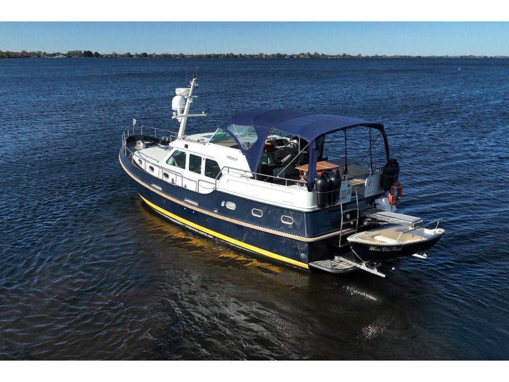 Linssen Grand Sturdy 410, Watersport en Boten, Staal, Overige merken, Gebruikt, Diesel