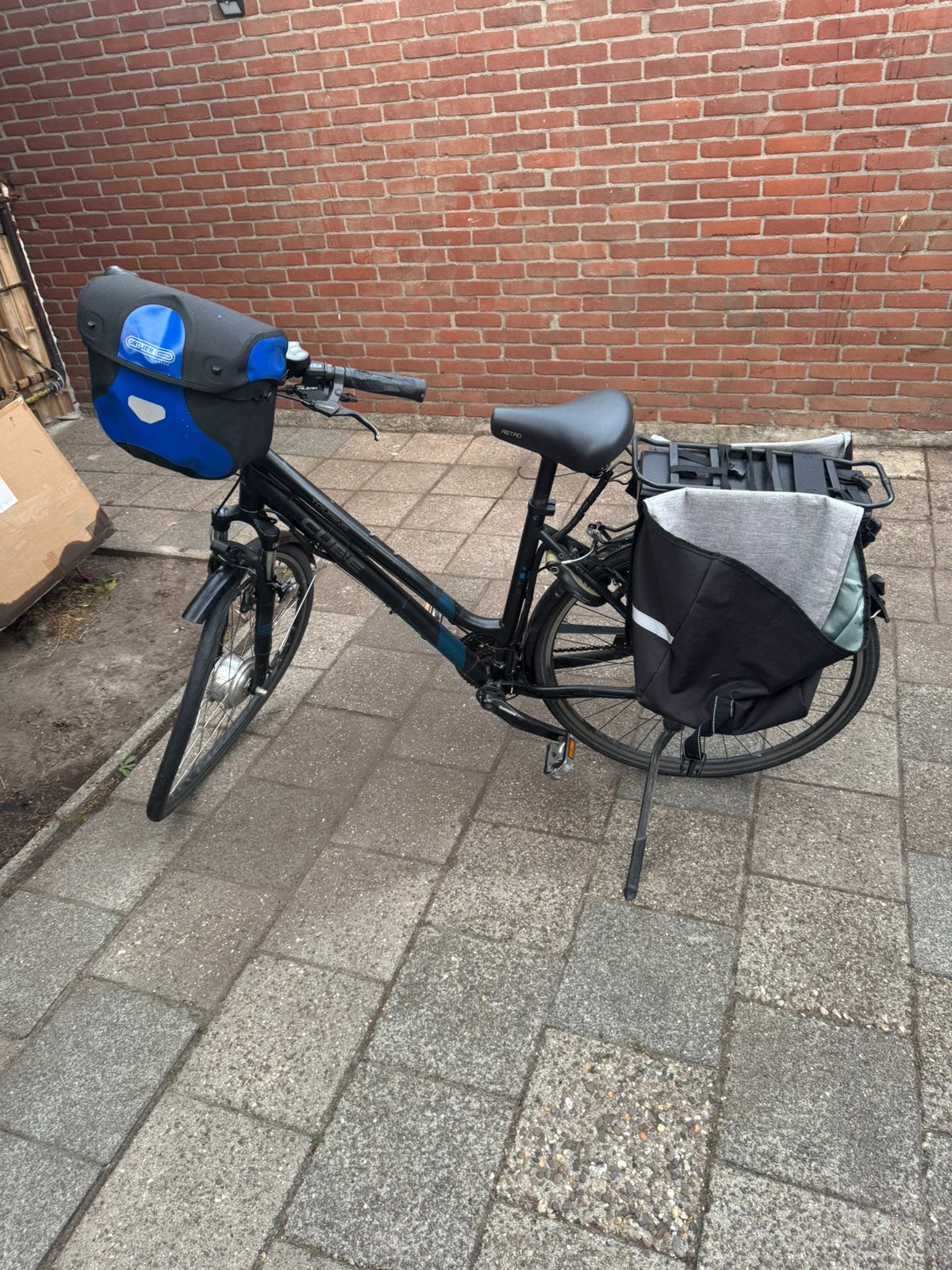 Touring cube eletrische fiets, Fietsen en Brommers, Ophalen of Verzenden, Zo goed als nieuw, Overige merken