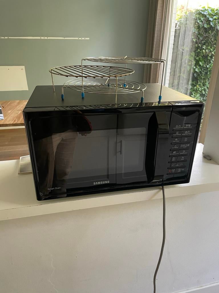 Samsung combimagnetron MC28H5015AK, Combimagnetron, Grill, Ophalen of Verzenden, Zo goed als nieuw
