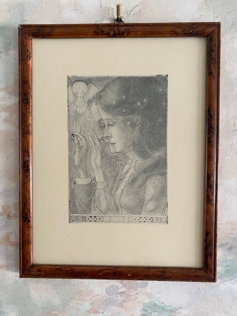 Oude  . Prent  Jan  Toorop  .  1906, Ophalen of Verzenden