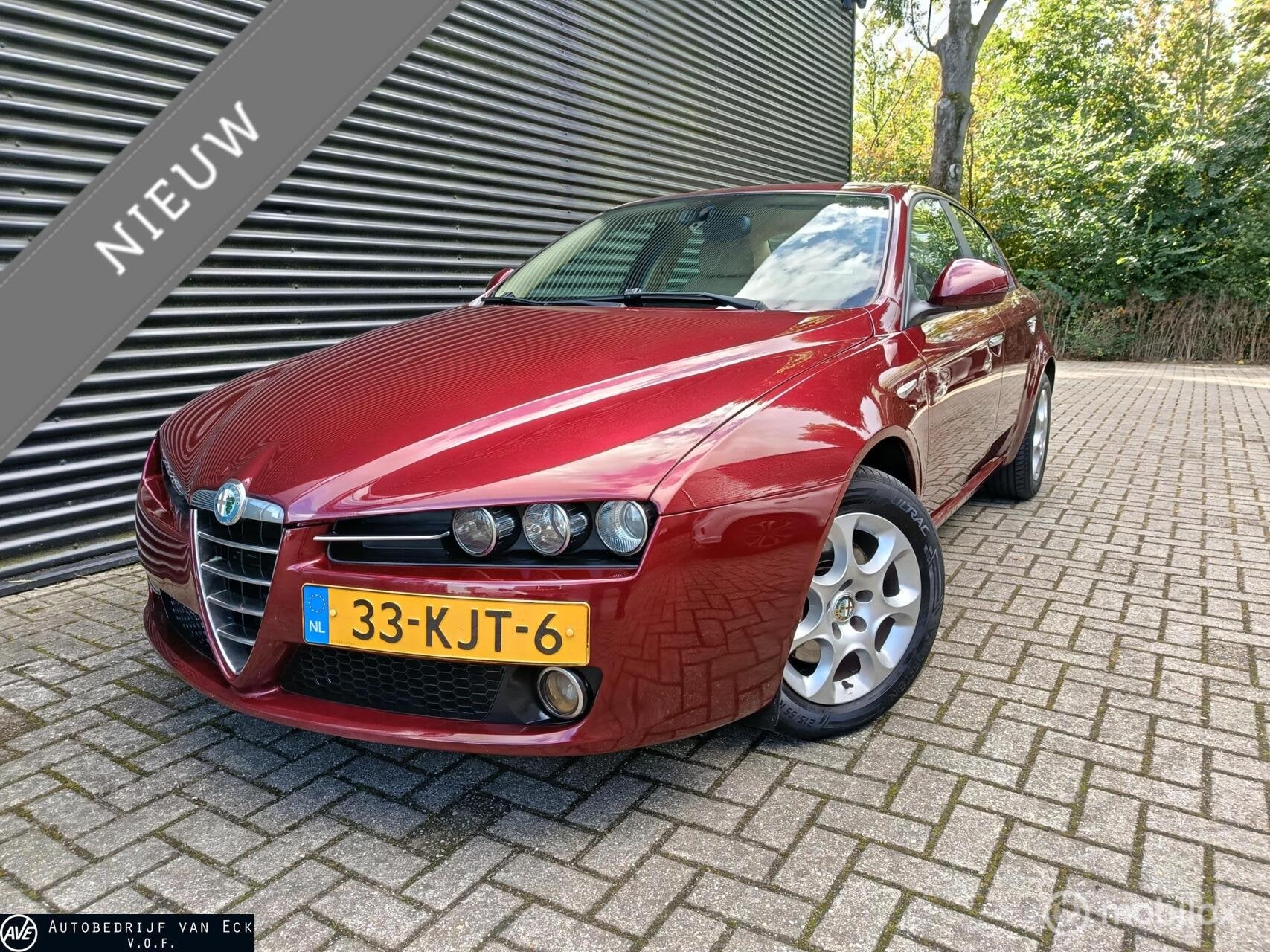 Alfa Romeo 159 1.8 16V MPI Cruise, Navi, Airco, Stuurbedieni, Auto's, Gebruikt, Beige, 4 cilinders, 1796 cc