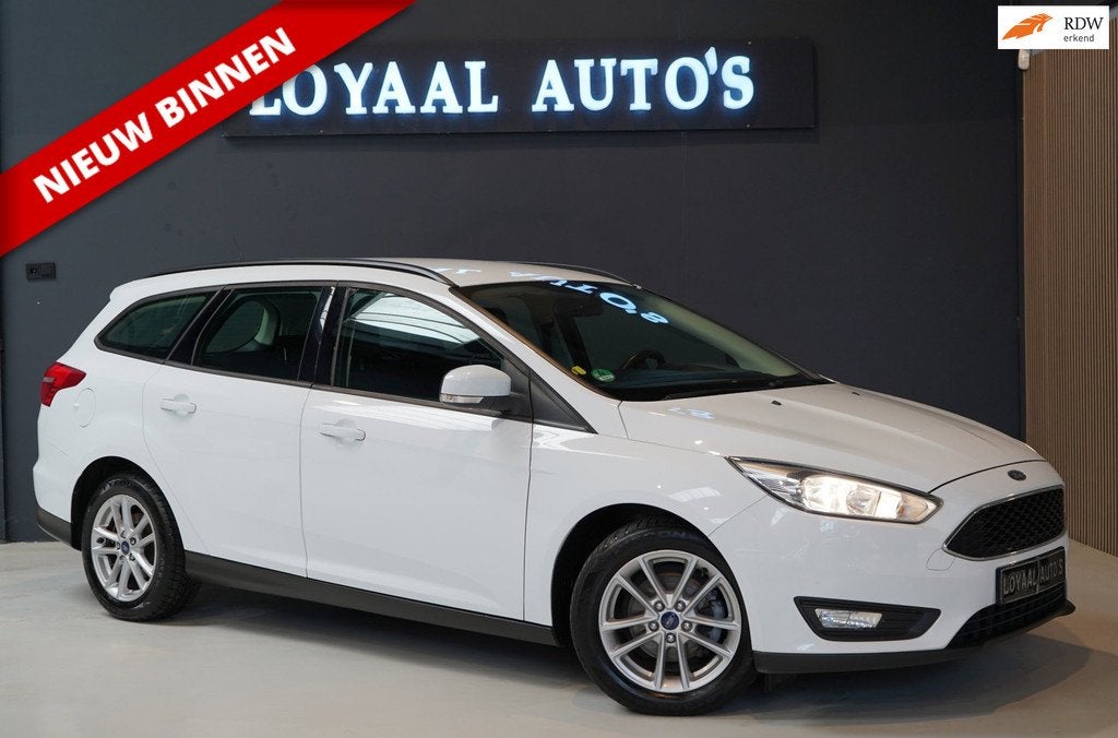 Ford Focus Wagon 1.0 Lease Edition | AIRCO |PDC | NAP | APK|, 101 pk, Gebruikt, Euro 6, Wit