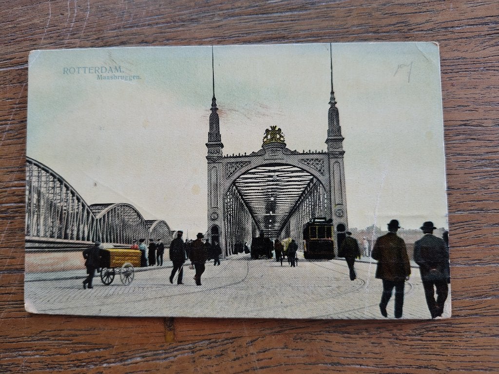 Rotterdam Maasbruggen, Ophalen of Verzenden, Voor 1920, Zuid-Holland