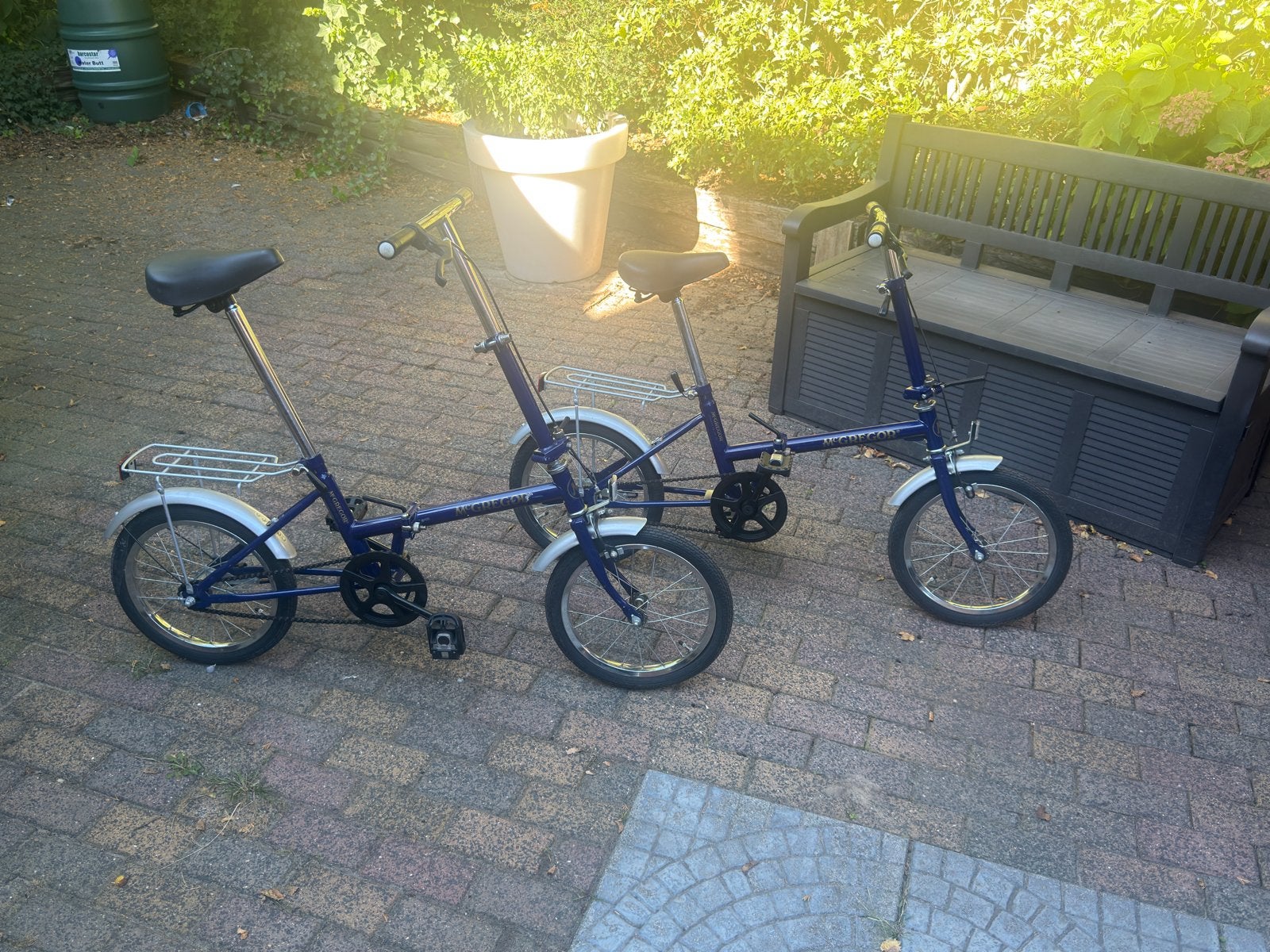 McGregor opvouwbare fietsen - Set van 2, Fietsen en Brommers, Gebruikt, Velgrem, 14 tot 16 inch, Totaal opvouwbaar
