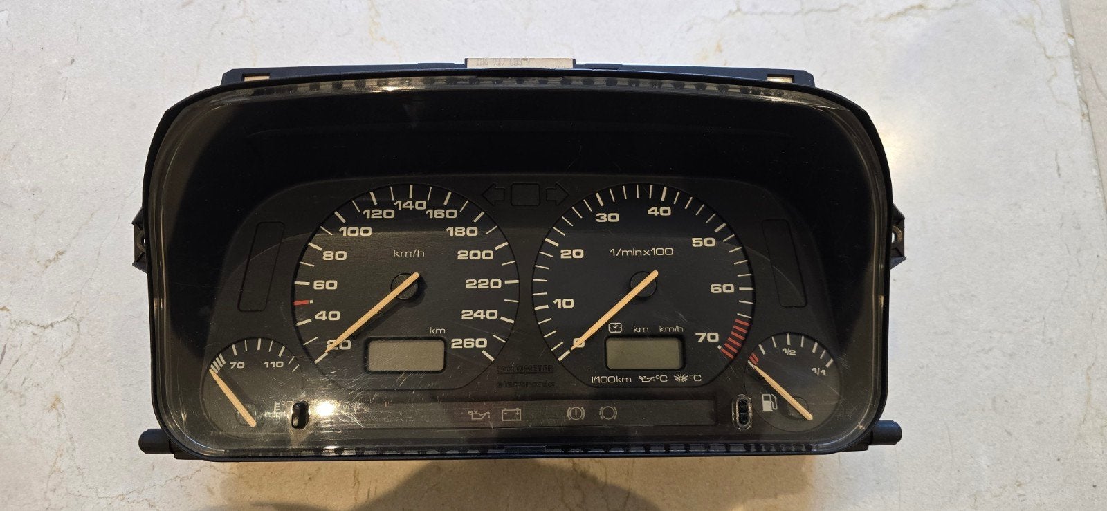 Volkswagen Golf 3 VR6 tellerbak mfa 1H6919880CX mk3 gti vr6, Auto-onderdelen, Ophalen of Verzenden, Gebruikt, Volkswagen