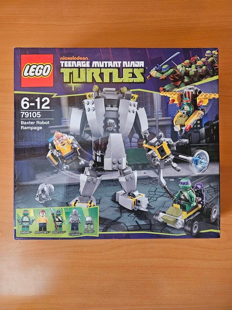 LEGO Ninja Turtles - Baxter Robot Rampage - 79105, Verzenden, Nieuw, Complete set, Lego
