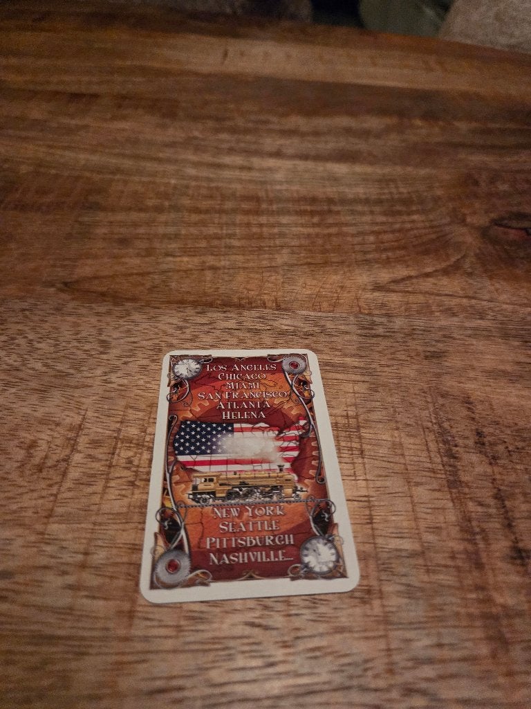 Ticket to ride kaartje USA, Hobby en Vrije tijd, Ophalen of Verzenden, Nieuw, Days of Wonder