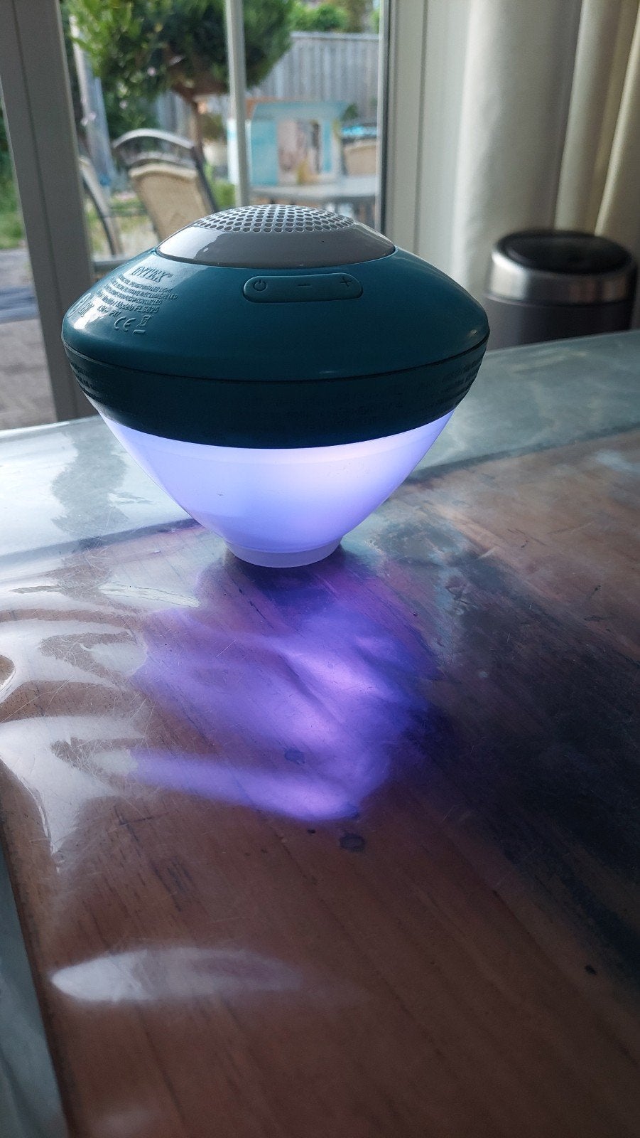 Drijvende Bluetooth Speaker met LED Verlichting, Overige merken, Overige typen, Ophalen of Verzenden, Zo goed als nieuw