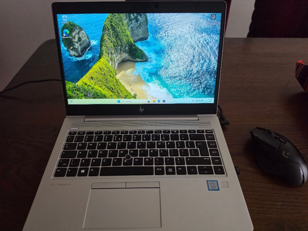 HP Elitebook 14" met Logitech G502 muis!, Computers en Software, Windows Laptops, Ophalen, 256 GB, 2 tot 3 Ghz, Qwerty