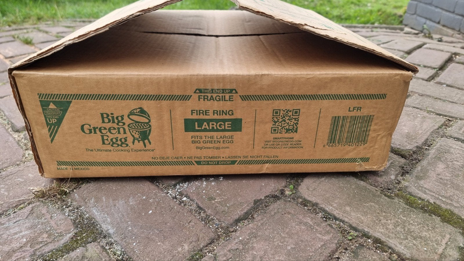 Big Green Egg Fire Ring Large, Ophalen of Verzenden, Gebruikt