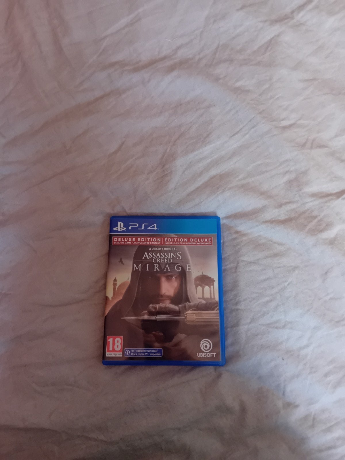 Assassin's Creed Mirage Deluxe Edition PS4 (weinig gebruikt), Spelcomputers en Games, Games | Sony PlayStation 4, Avontuur en Actie