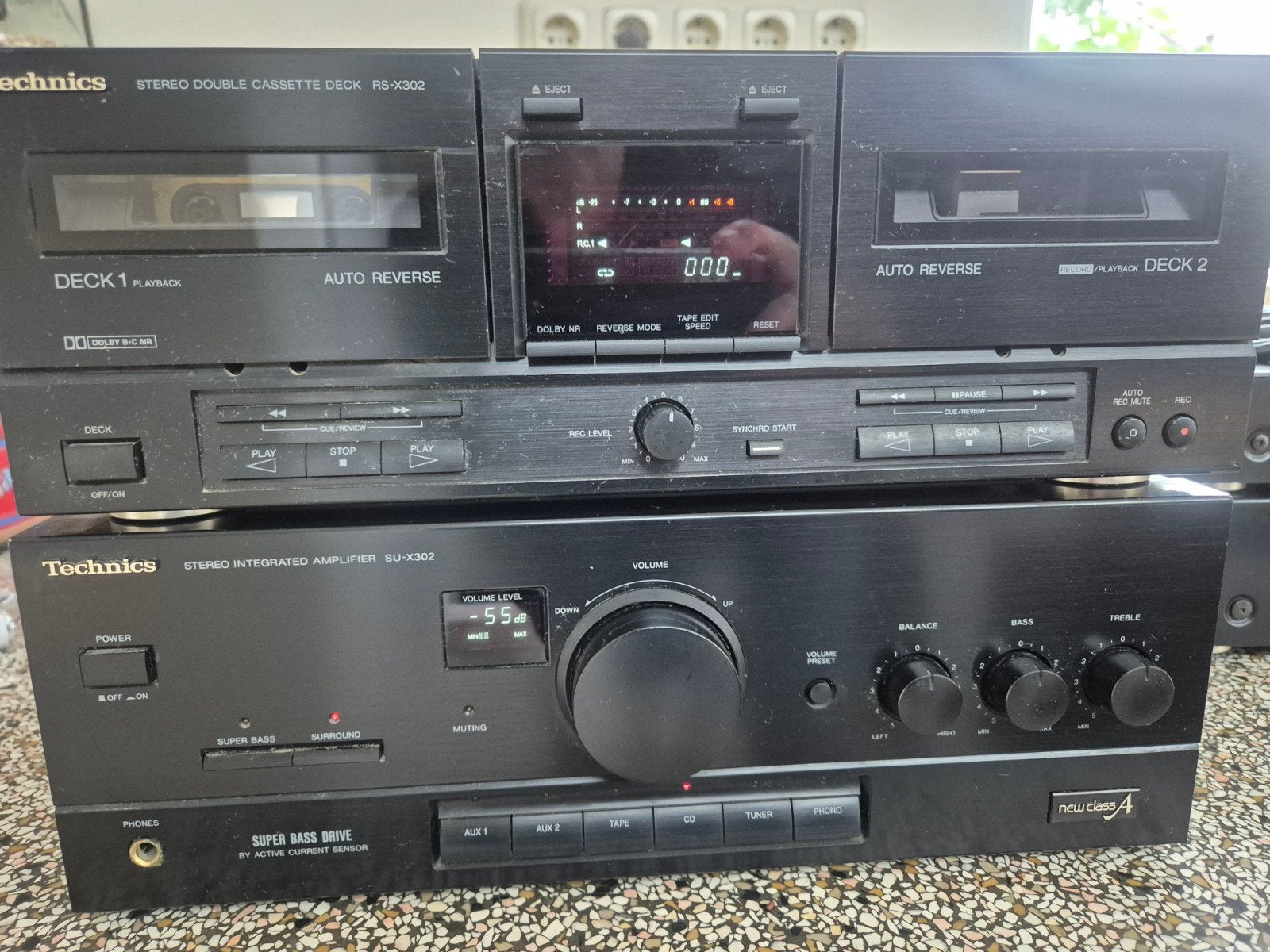 Technics SU-X302  class A Stereo Geïntegreerde Versterker, Overige merken, Ophalen of Verzenden, Zo goed als nieuw, 120 watt of meer