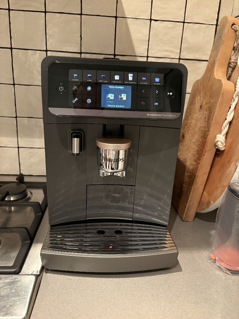 Philips Café Aromis 6000-serie Espressomachine, Afneembaar waterreservoir, Espresso apparaat, 10 kopjes of meer, Zo goed als nieuw