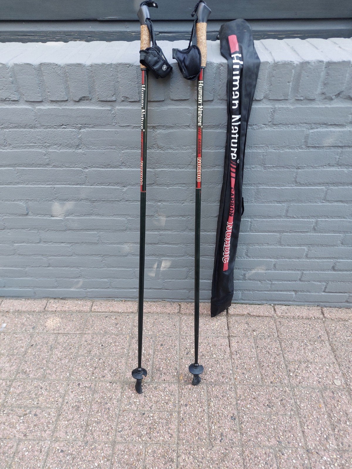 Human Nature Carbon Nordic Walkingstokken, Ophalen