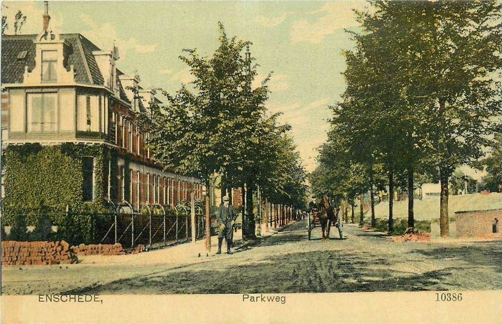 304-259-055 Enschede Parkweg, Verzenden, Voor 1920, Overijssel
