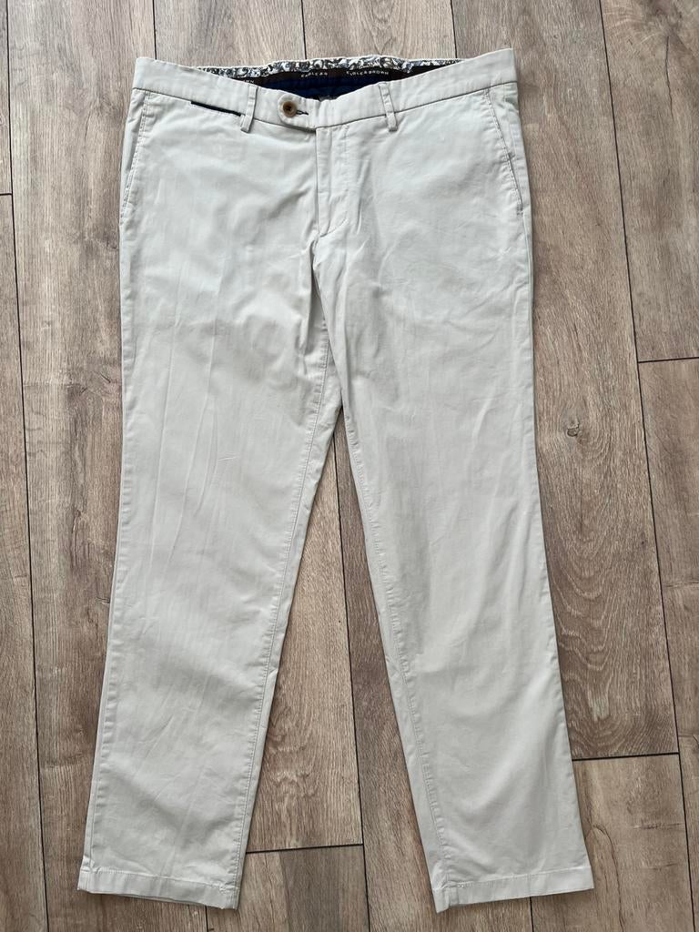 Licht beige broek van Eagle and Brown maat 26, Ophalen of Verzenden, Zo goed als nieuw, Overige maten, Beige