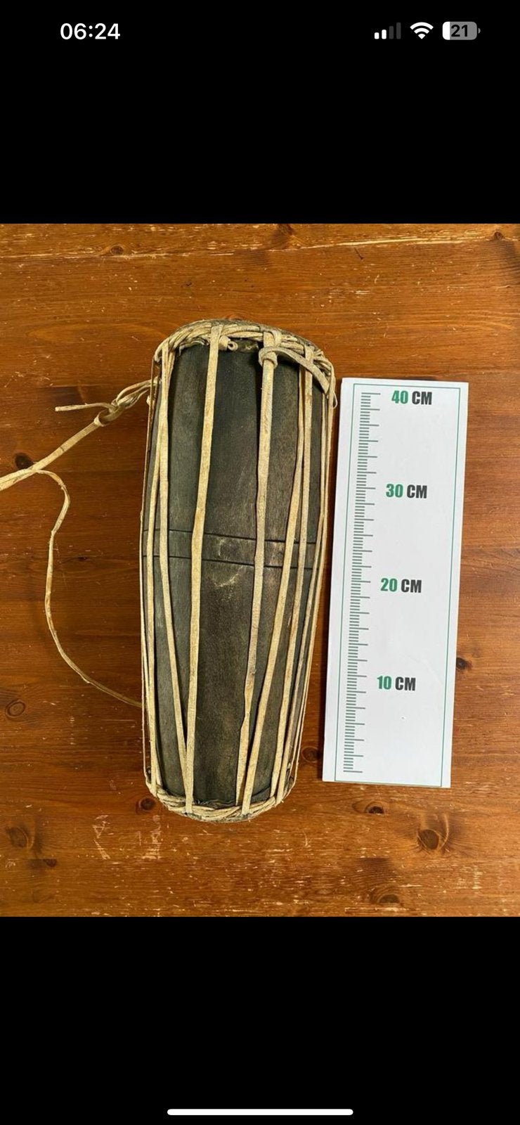 Nepalese drum origineel MADAL TROMMEL, Muziek en Instrumenten, Drumstellen en Slagwerk, Ophalen of Verzenden, Gebruikt, Overige merken