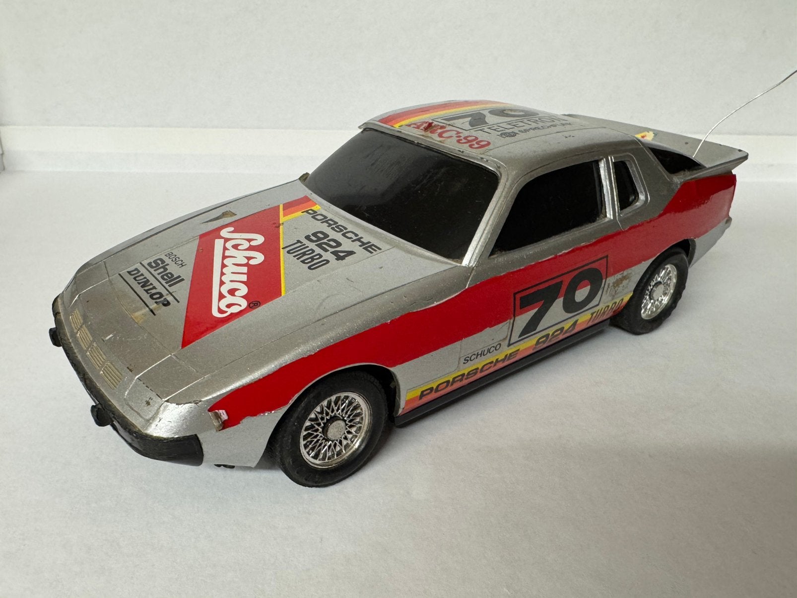 RC Porsche (Asahi), Ophalen, Gebruikt