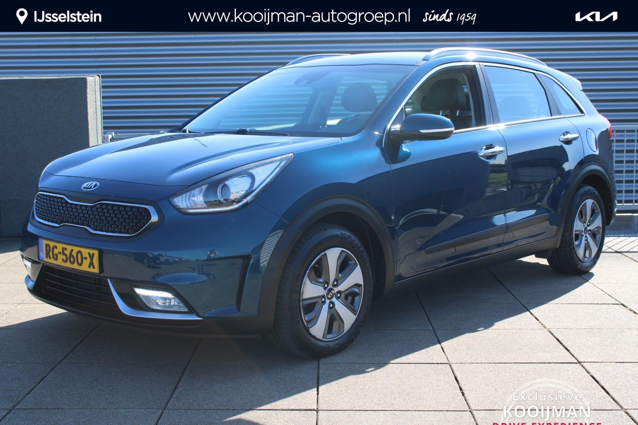 Kia Niro 1.6 GDi Hybrid ExecutiveLine, Auto's, Gebruikt, Euro 6, 2 kWh, Blauw