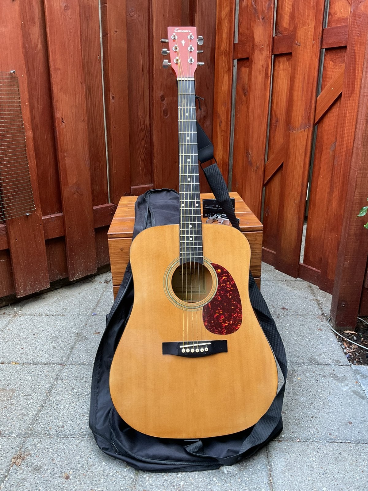 Akoestische gitaar Tenson F502210, Ophalen of Verzenden, Gebruikt, Overige typen