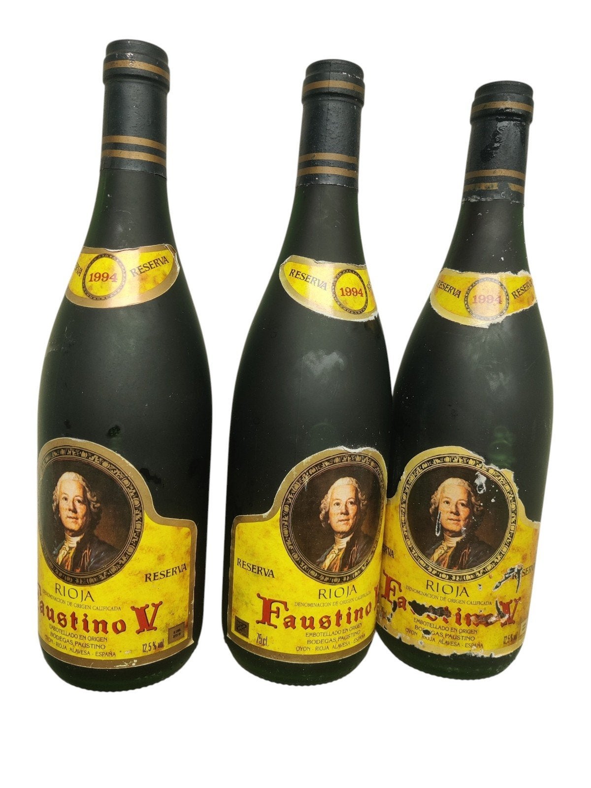 3 x Faustino 5 1994, Verzamelen, Ophalen of Verzenden, Spanje, Rode wijn