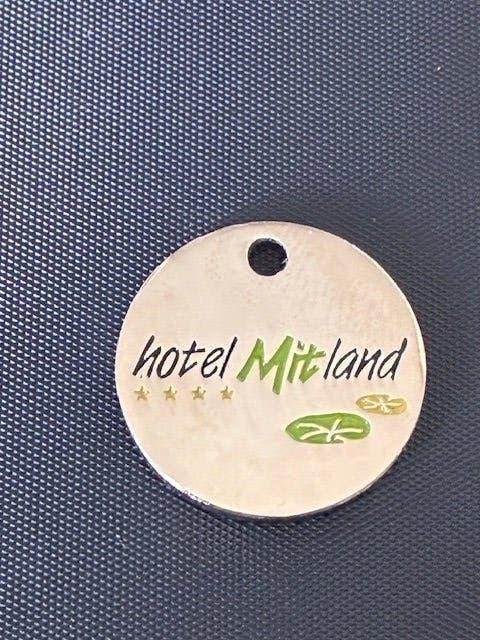 winkelwagenmuntje Hotel Midland, Verzamelen, Winkelwagenmuntjes, Ophalen of Verzenden