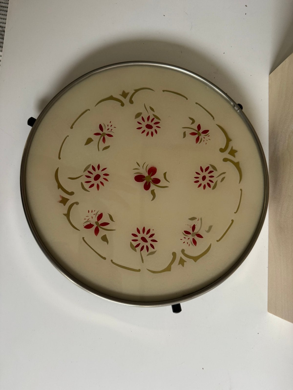 Leuk draaiplateau van 30 cm, Ophalen of Verzenden, Zo goed als nieuw, Hout