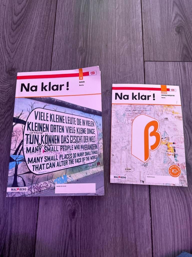 Na Klar! Duits havo 4 boeken - Zo goed als nieuw, Ophalen of Verzenden, Alpha, Zo goed als nieuw, Overige niveaus