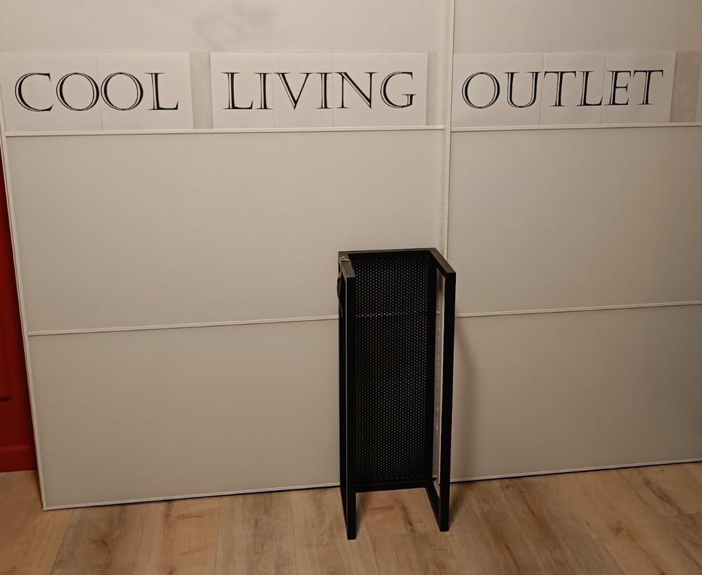 LABEL51Haardhoutrek Zwart metaal met €20,= korting.(of ...*), Ophalen, Zo goed als nieuw