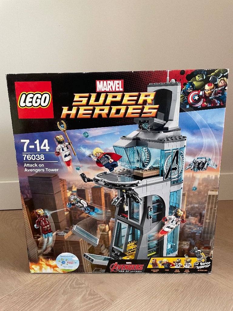 LEGO Marvel 76038 - Avengers Toren - Nieuw, Compleet, Marvel, Lego, Nieuw