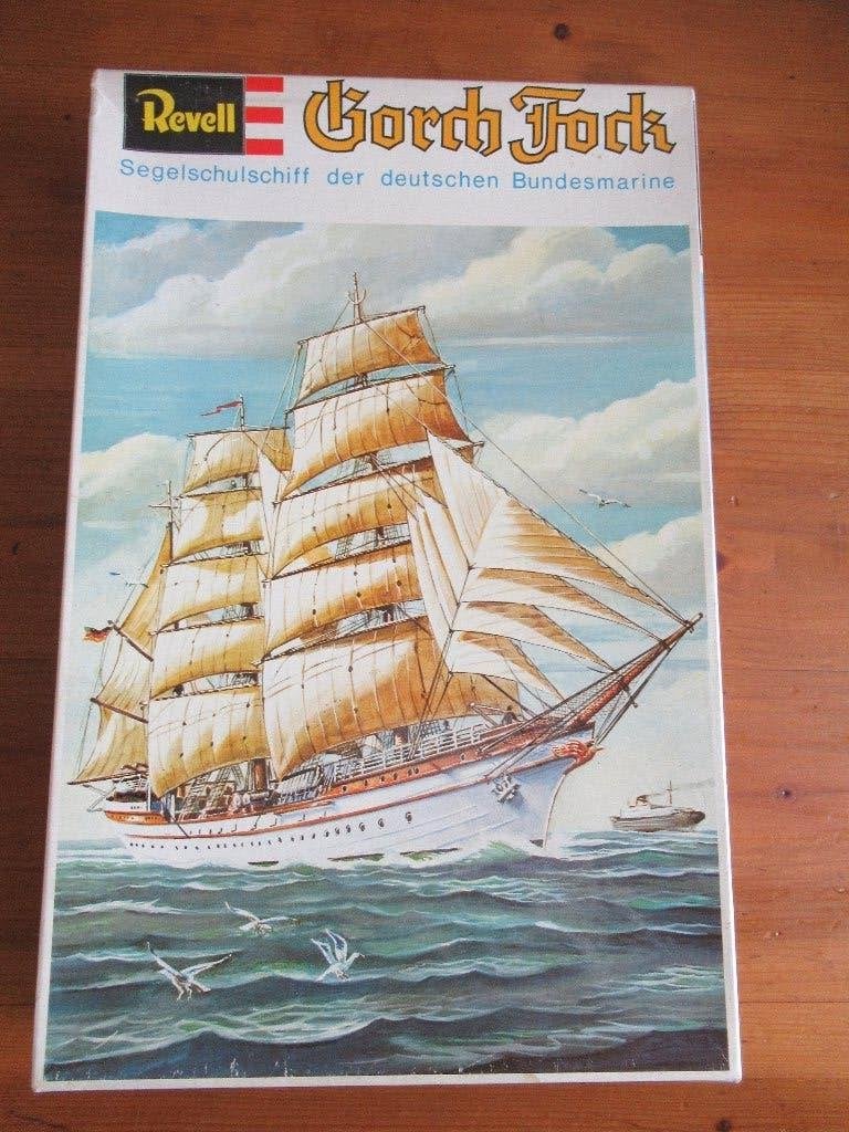 Gorch Fock (Revel 1/254), Ophalen of Verzenden, Zo goed als nieuw, 1:200 of kleiner, Revell