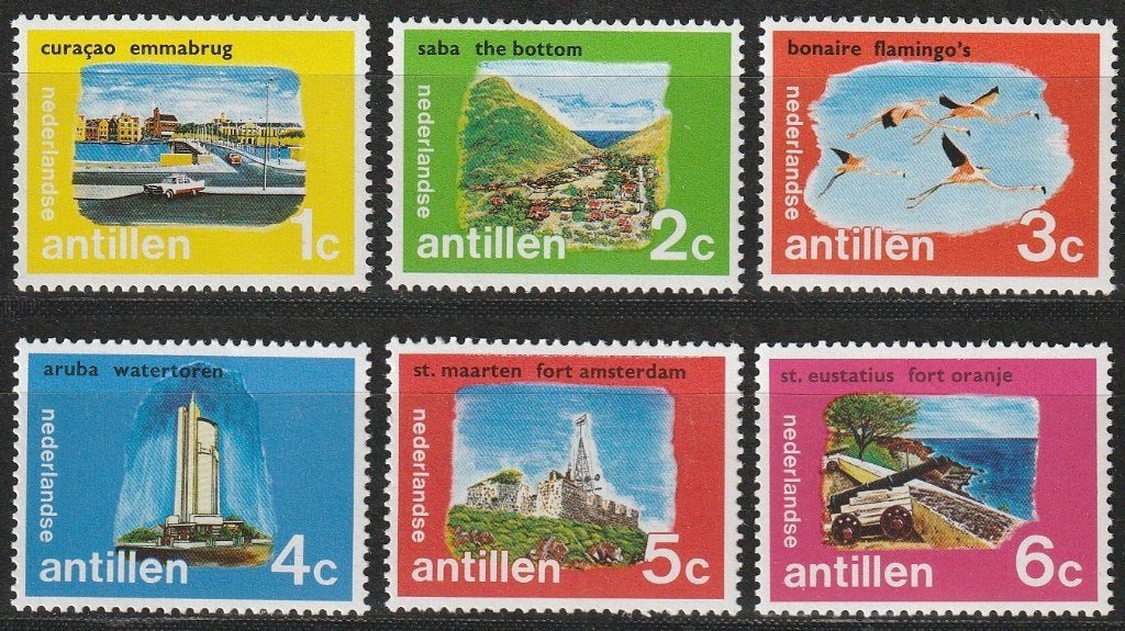 Antillen 1972 445/450 Eilanden, Postfris, Ophalen of Verzenden, Postfris