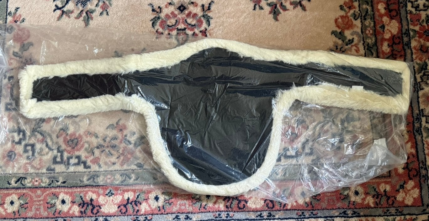 Kentucky Singelhoes “sheepskin stud” naturel 135 cm, Springen, Ophalen of Verzenden, Full, Overige merken