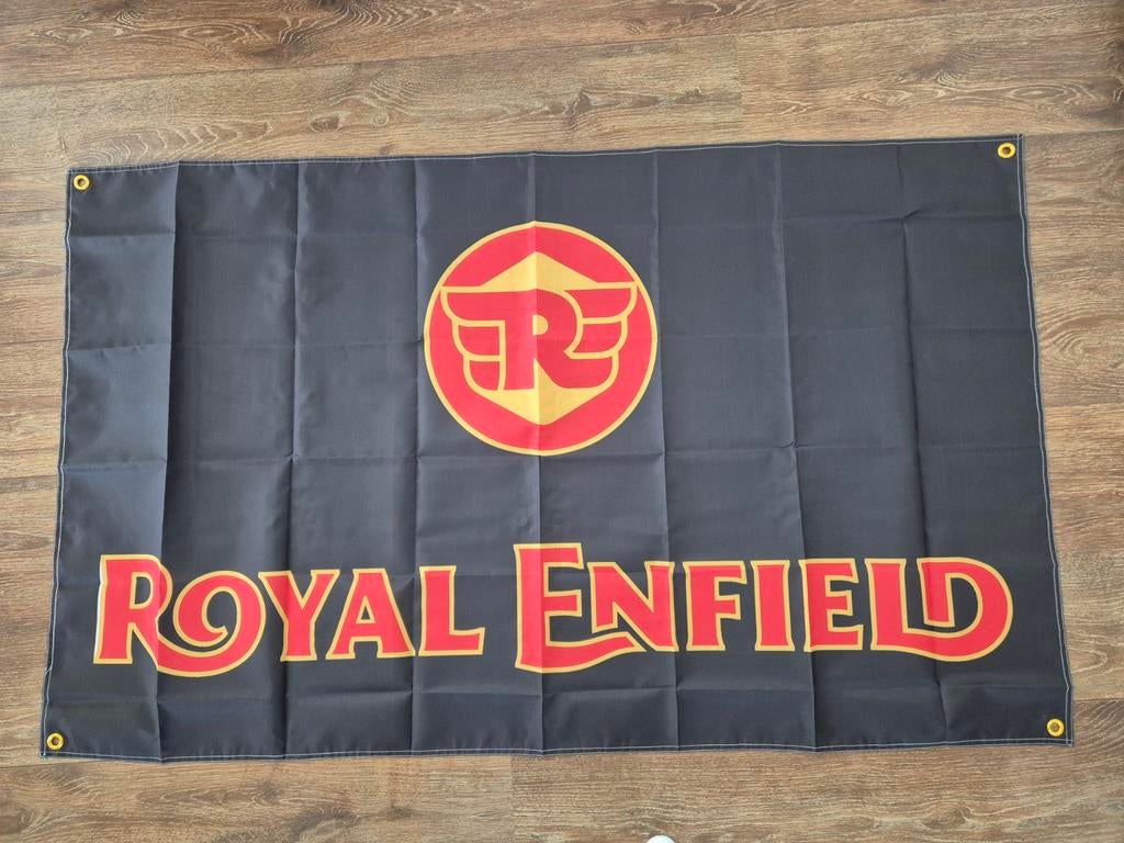 Royal Enfield Norton en andere merken vlag GROOT nieuw, Ophalen of Verzenden, Nieuw