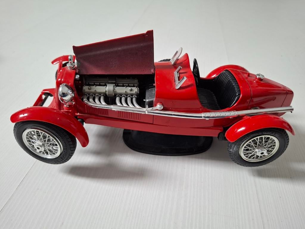 Alfa Romeo 8C 2300 Monza 1931 - Gedetailleerd Model, Ophalen of Verzenden, Zo goed als nieuw, Auto, Overige merken