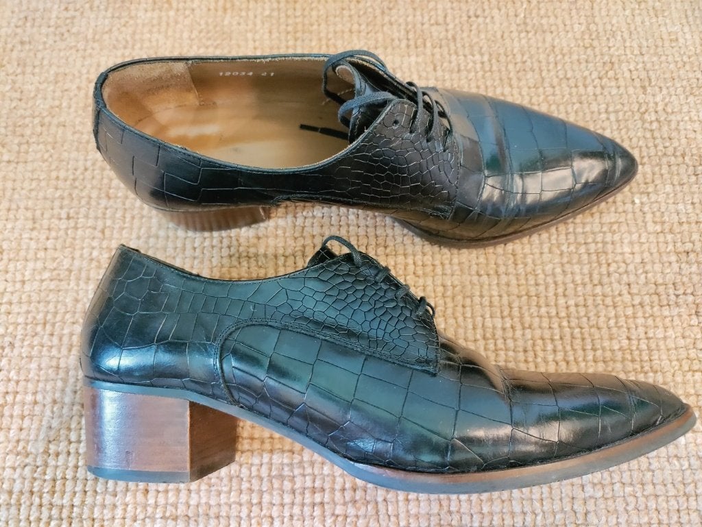 Pertini, maat 41 (zwart, bruin), Pertini, Schoenen met lage hakken, Zwart, Ophalen of Verzenden