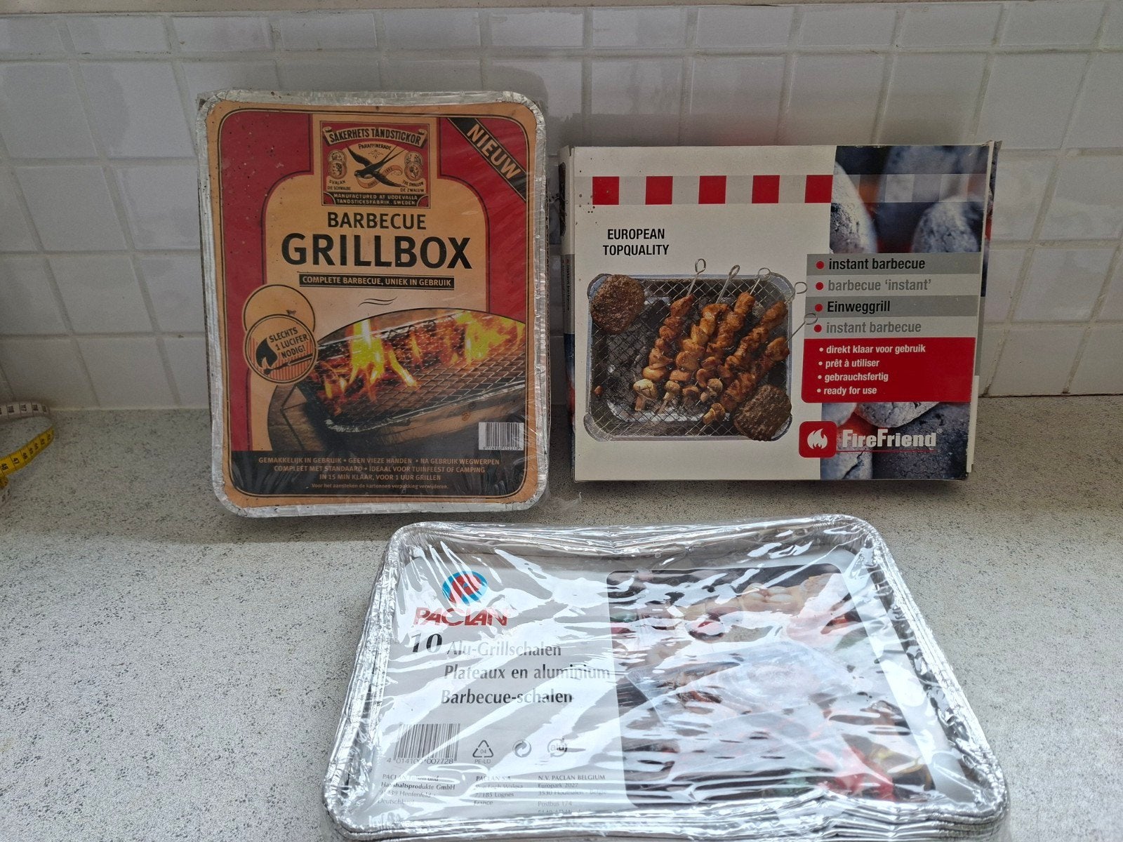 BBQ grillschalen, Ophalen of Verzenden, Nieuw