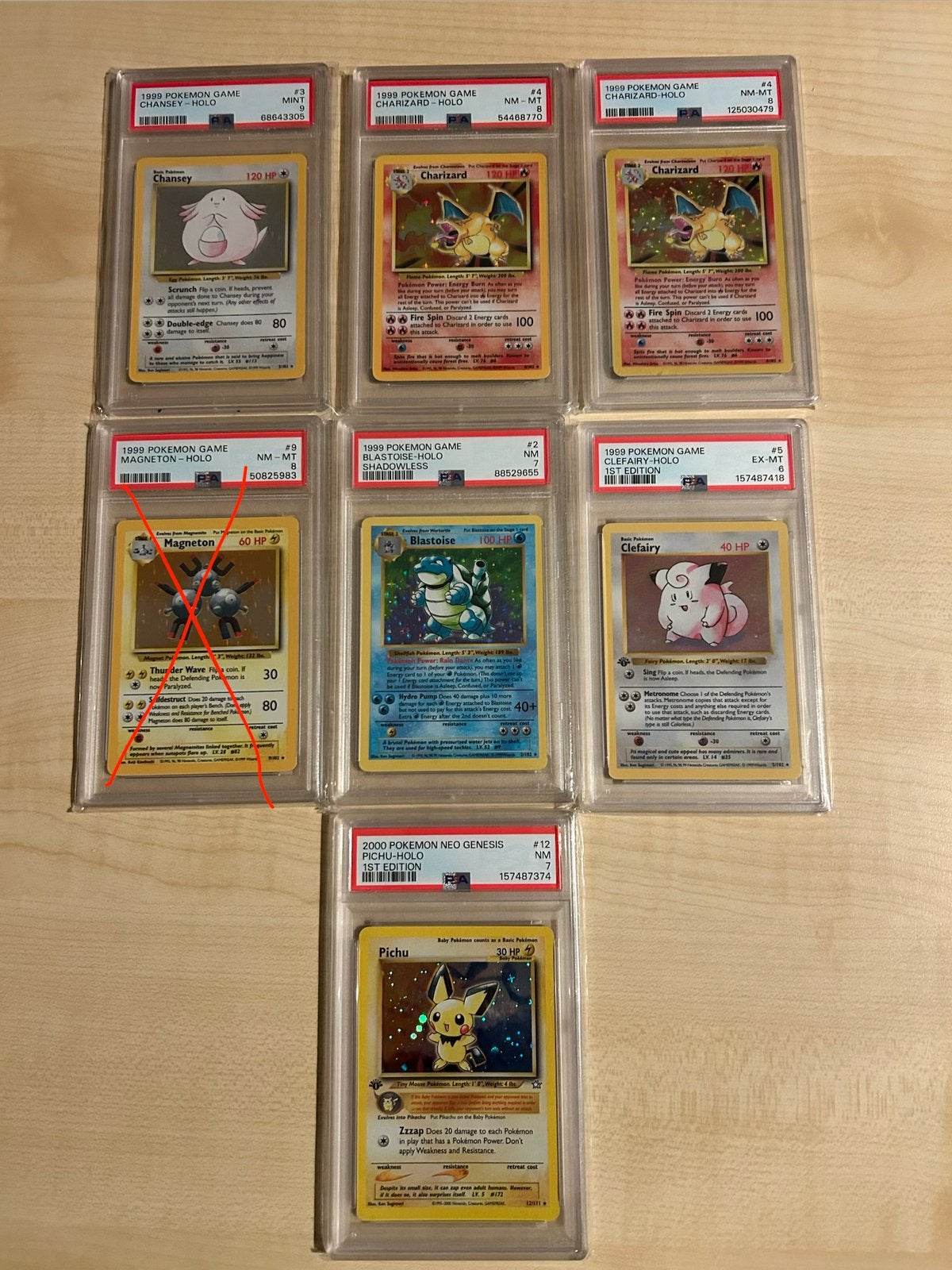 Diverse wotc psa slabs te koop, Ophalen of Verzenden, Zo goed als nieuw