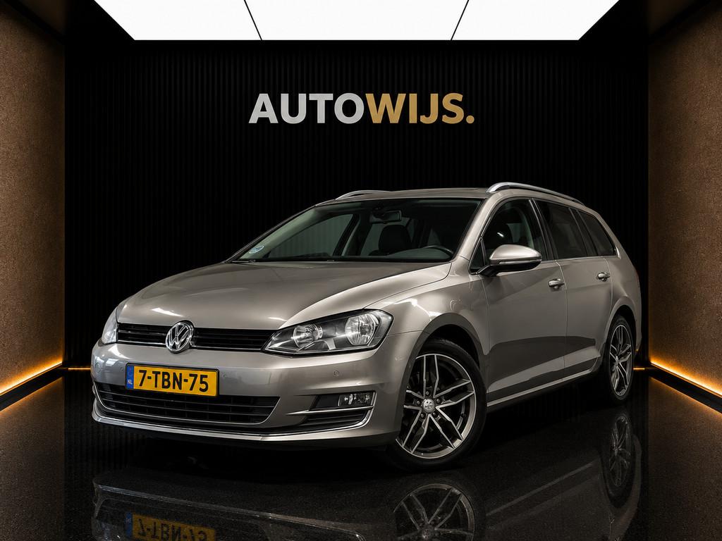 Volkswagen Golf Variant 1.2 TSI Highline|PANO|AUT|PDC|LM-VEL, Auto's, Euro 5, Gebruikt, Zwart, 4 cilinders