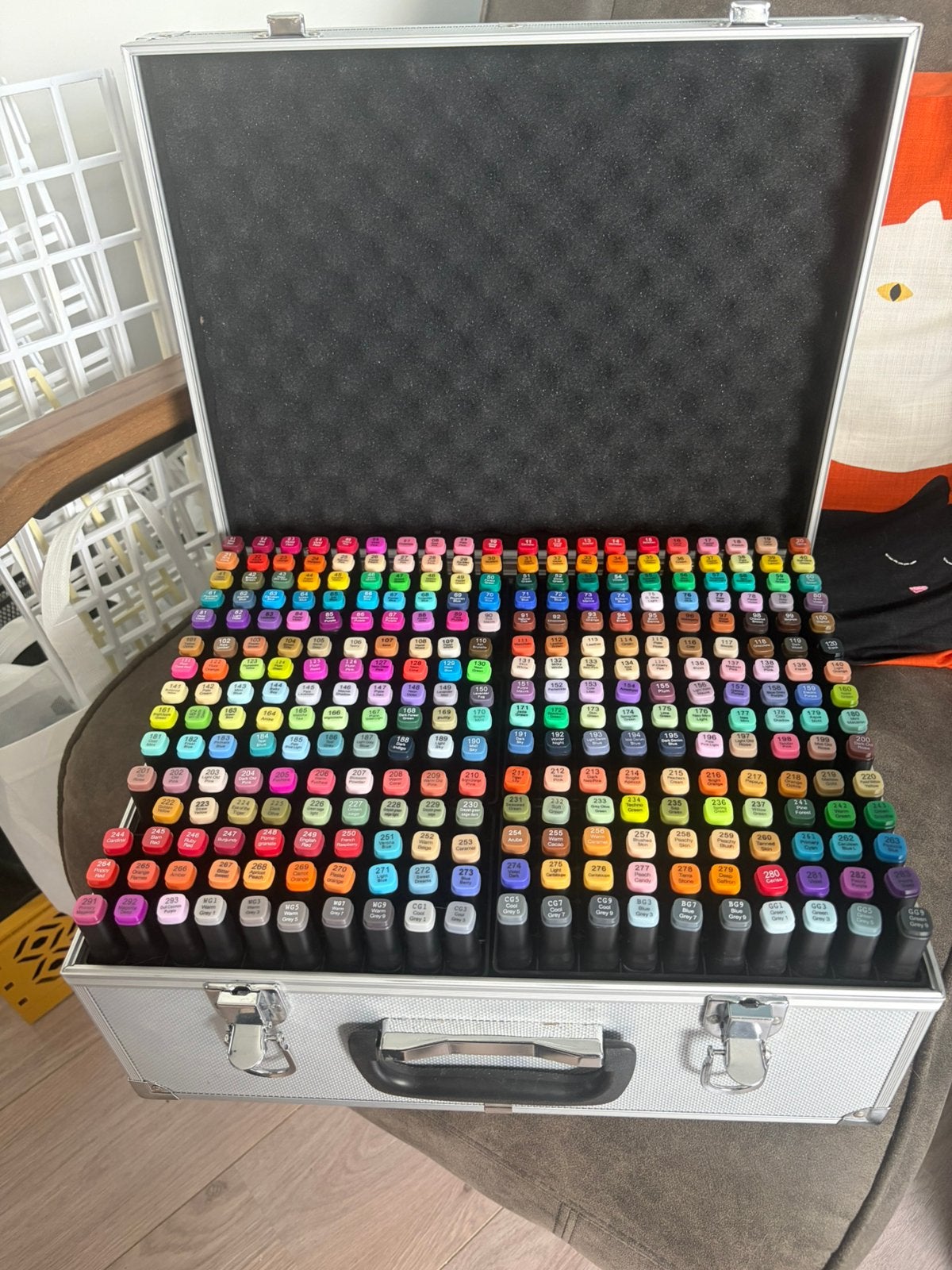 Decotime Twinmarkers alcohol, Hobby en Vrije tijd, Tekenen, Ophalen, Gebruikt, Potlood of Stift