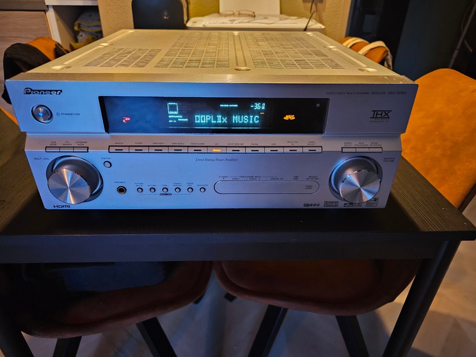Pioneer VSX-1016V THX-gecertificeerd, Ophalen, Gebruikt, Pioneer, 120 watt of meer