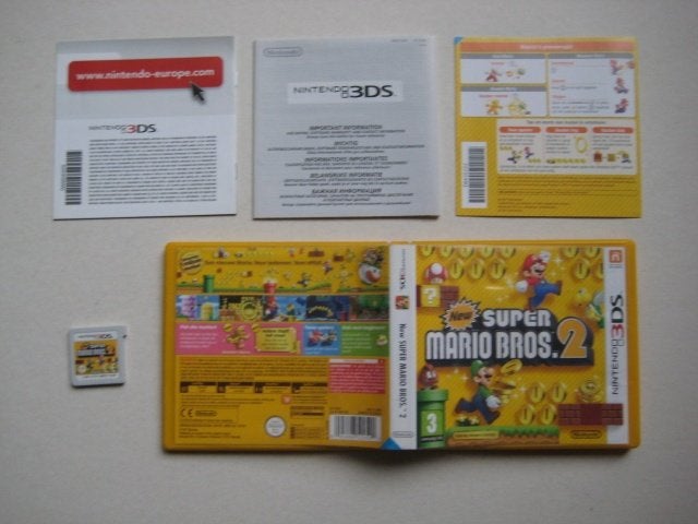 Super Mario Bros 2 Nintendo 3DS 3-ds, 1 speler, Ophalen of Verzenden, Zo goed als nieuw, Vanaf 3 jaar