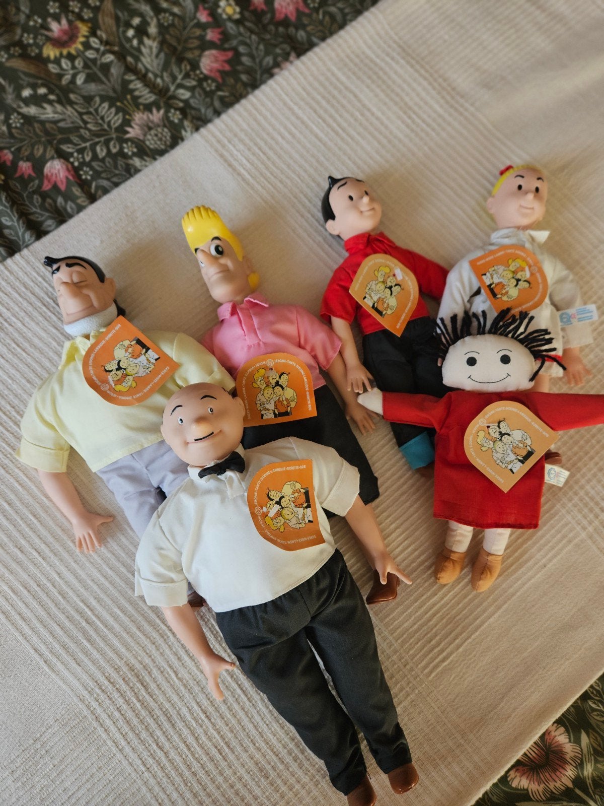 Suske en Wiske poppen set - Nieuw met labels, Ophalen of Verzenden, Nieuw, Overige typen