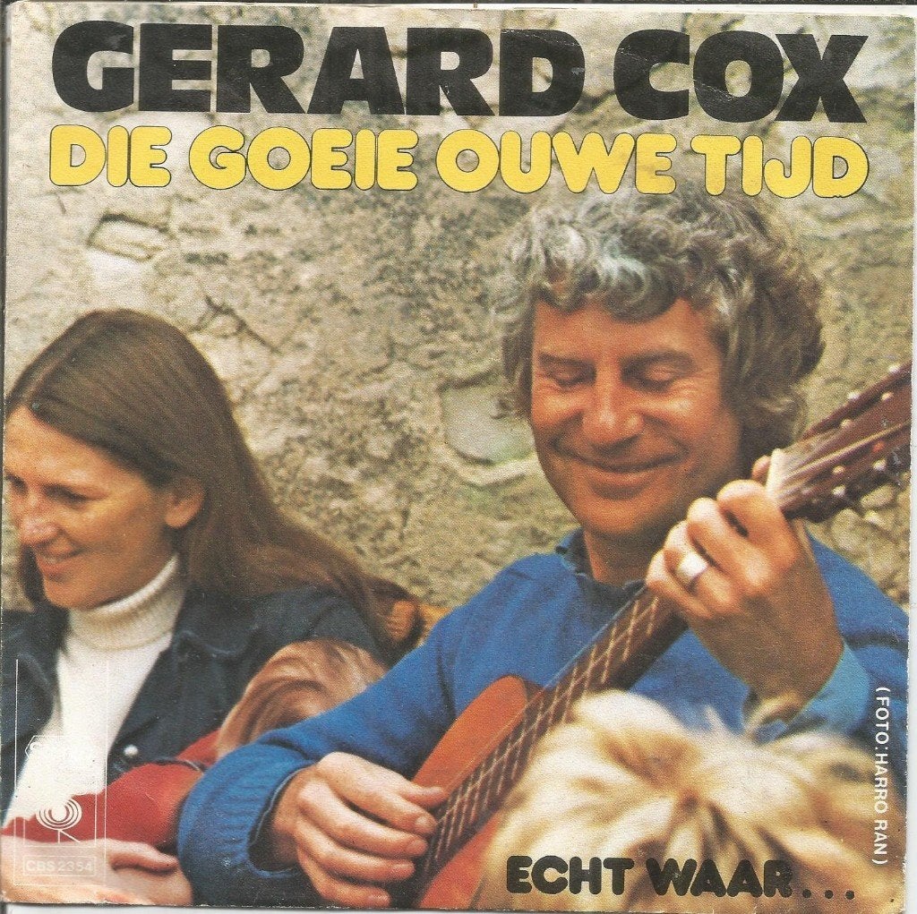 Gerard Cox – Die Goeie Ouwe Tijd (1974), Gebruikt, Fotohoes, 7 inch, Ophalen of Verzenden