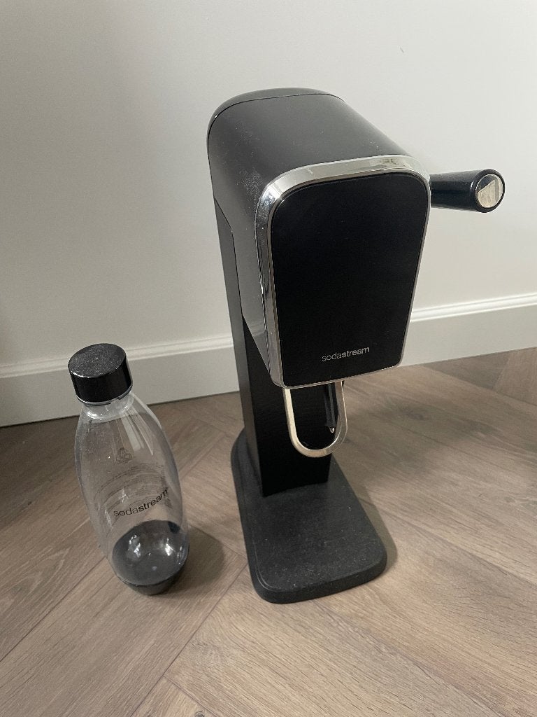 SodaStream bruiswatertoestel – inclusief fles, Ophalen, Gebruikt