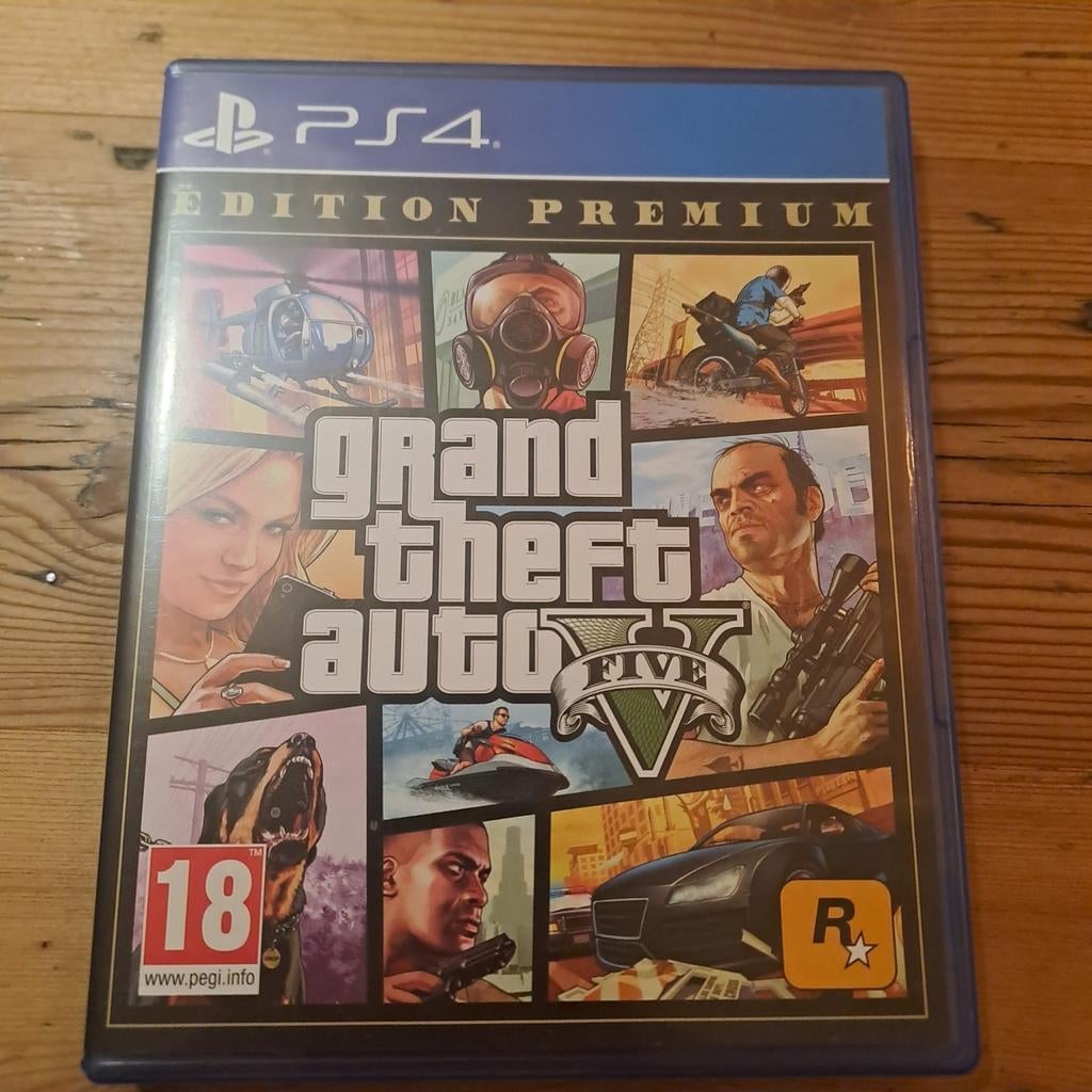 GTA 5 en NBA 2K23 PS4 €20allebei- Twee topgames in één koop!, Online, Vanaf 18 jaar, Zo goed als nieuw, 3 spelers of meer