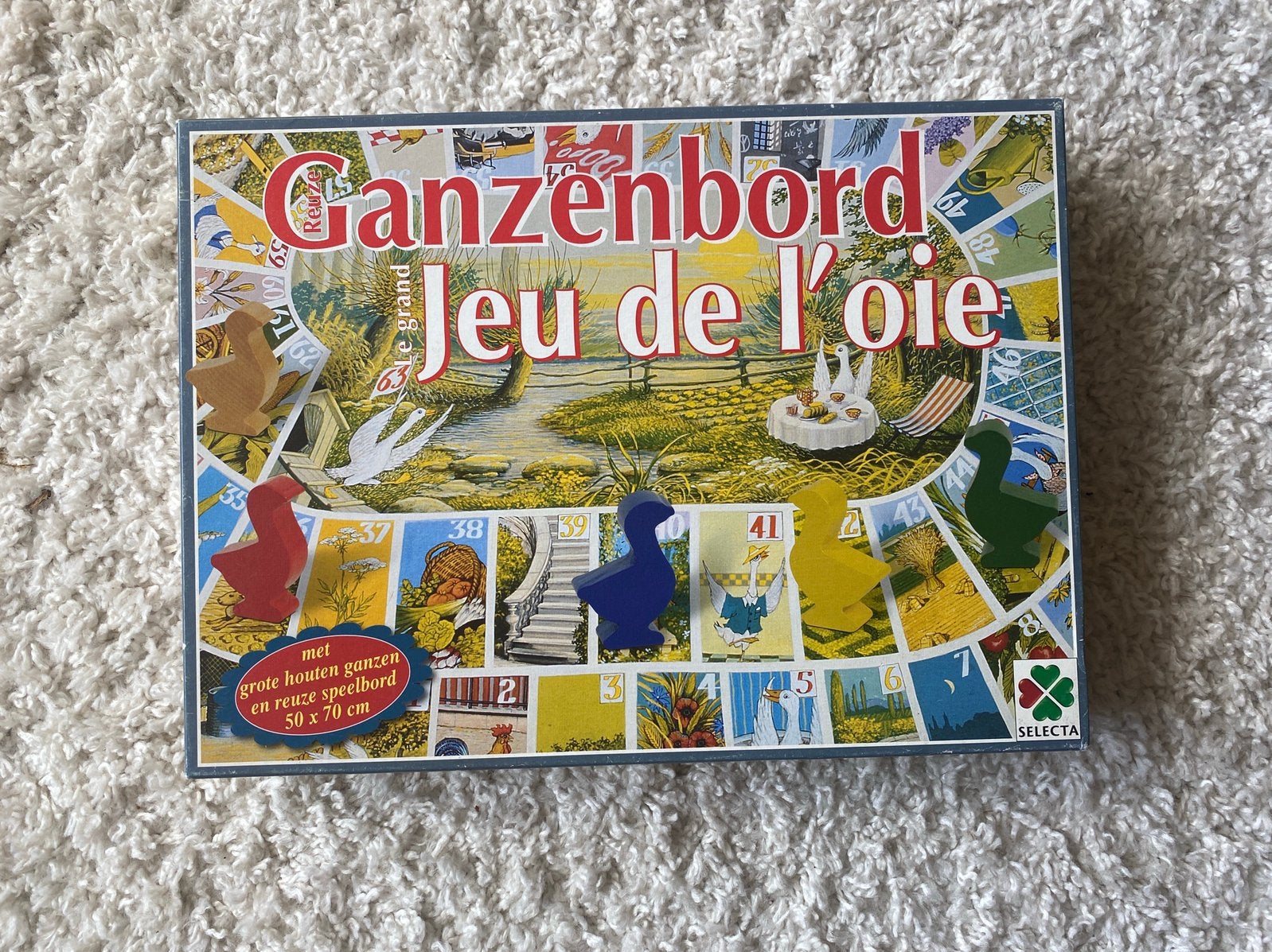 Ganzenbord, Ophalen of Verzenden, Zo goed als nieuw
