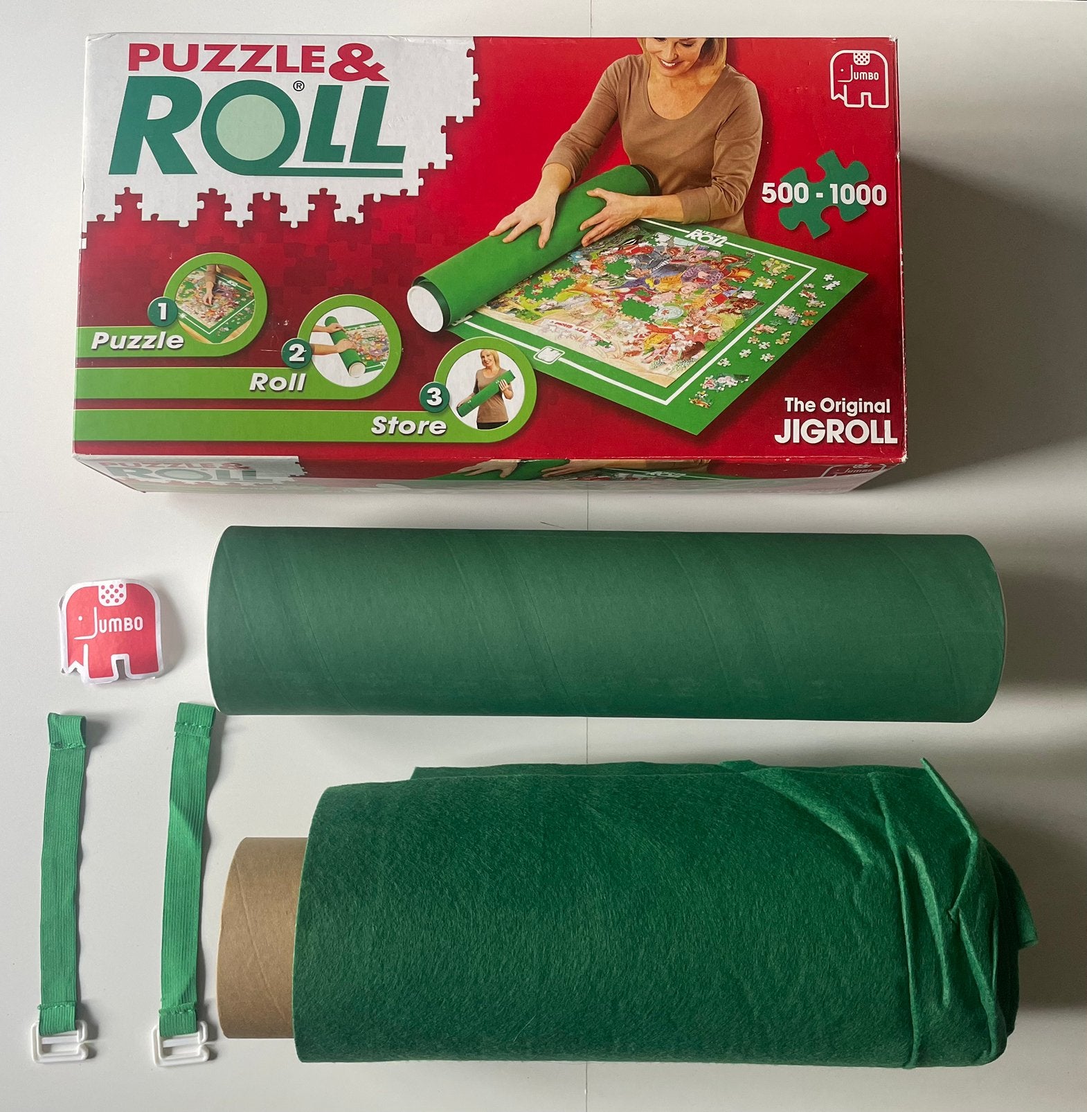 ZGAN Puzzle & Roll Puzzelmat Jumbo 500-1000 stukjes., Ophalen of Verzenden, 500 t/m 1500 stukjes, Zo goed als nieuw, Overige typen