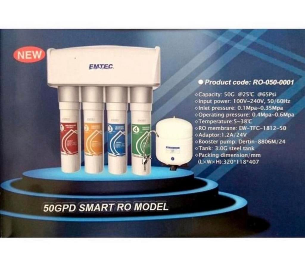Osmose Omgekeerde osmoseur thuis 50GDP Smart waterzuivering, Huis en Inrichting, Nieuw, Ophalen of Verzenden, H, H
