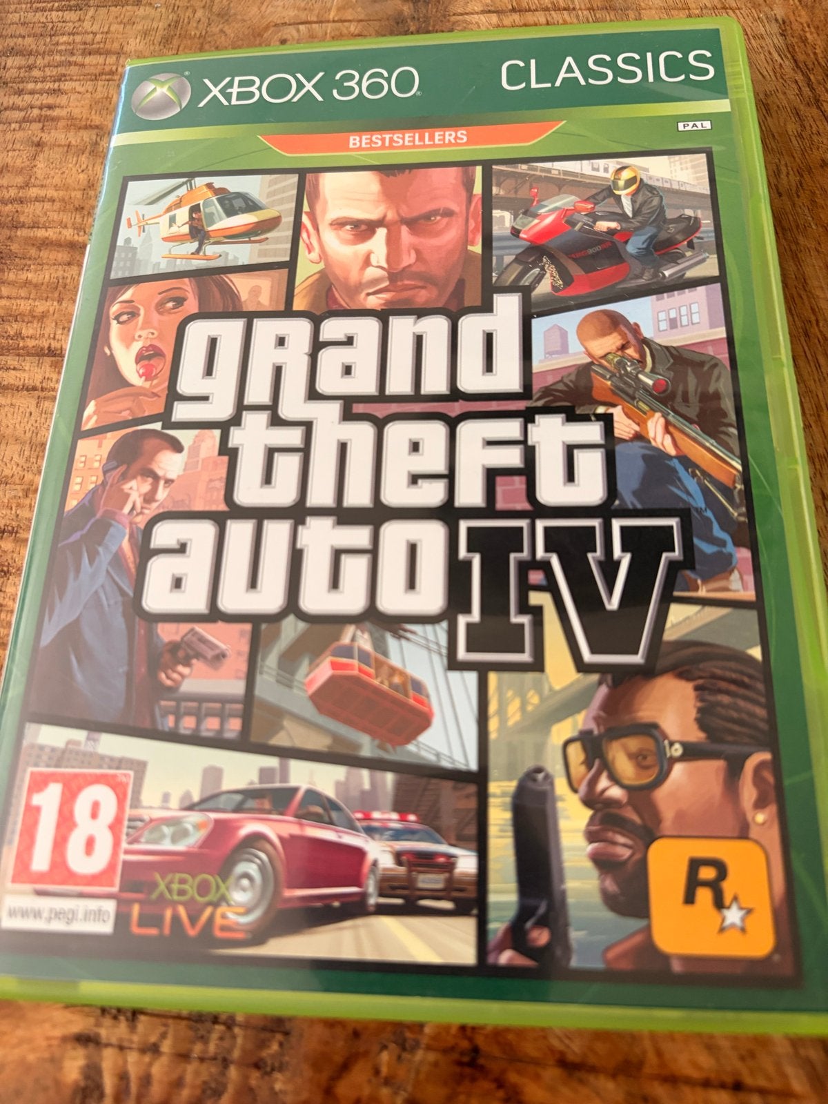 Grand Theft Auto IV (GTA 4) Xbox 360 Classics, Spelcomputers en Games, Games | Xbox 360, Avontuur en Actie, Online, Gebruikt, Vanaf 18 jaar